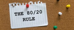 the 80/20 rule