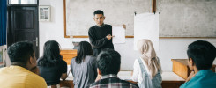 Students Paying Attention To Their Teacher