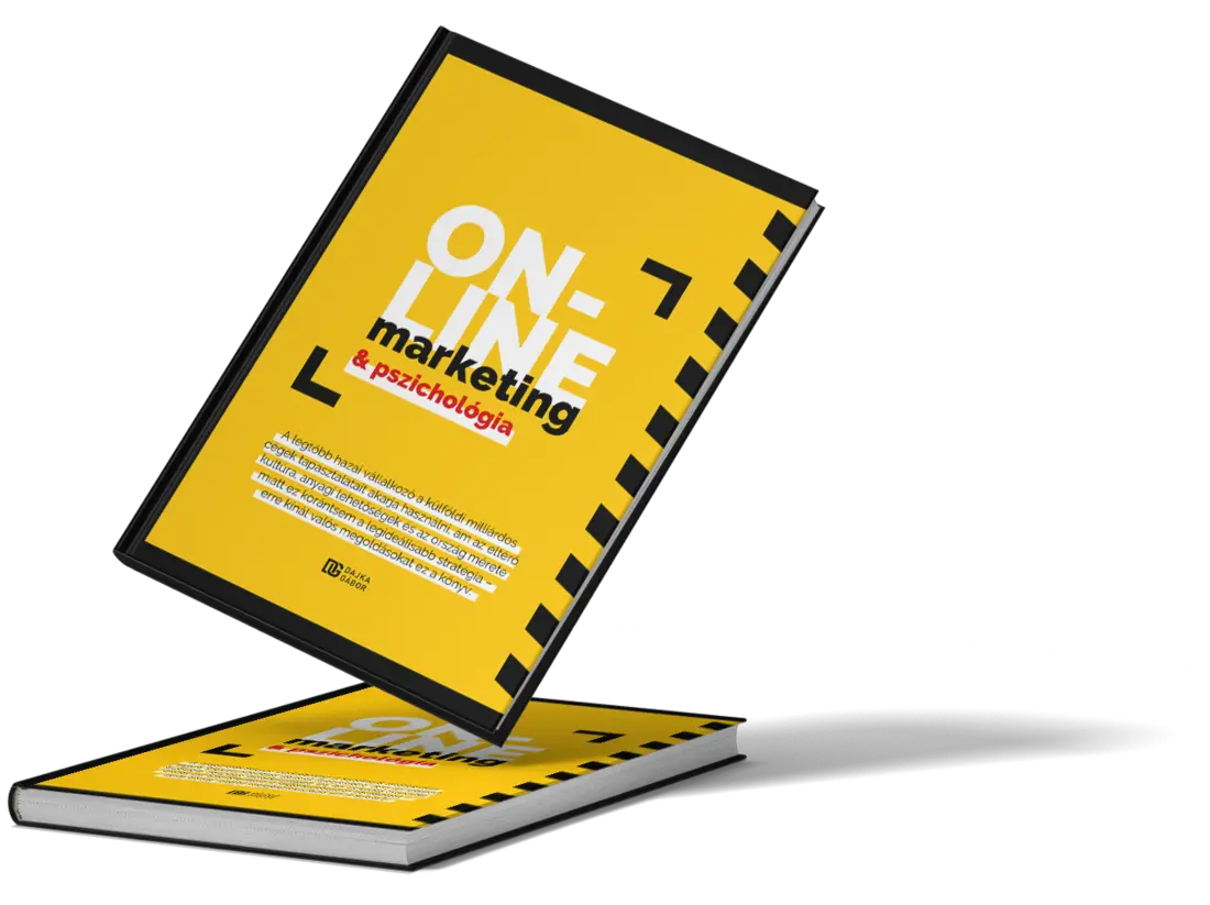 Dajka Gábor Online Marketing és Pszichológia című könyve