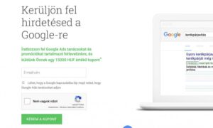 AdWords kuponkód igénylése 2023-ban