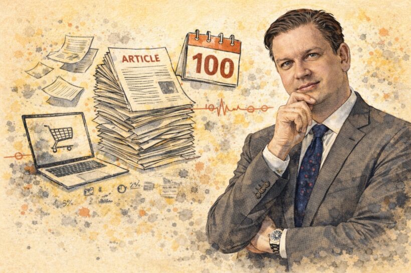 Miért írjunk 100 cikket a webáruházunkra?