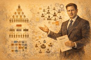 A szervezeti modellek felépítése