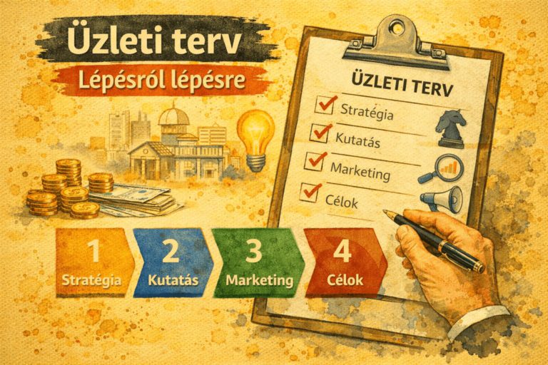 Üzleti terv lépésről lépésre
