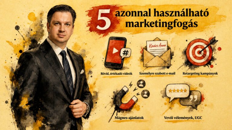 5 azonnal használható marketingfogás