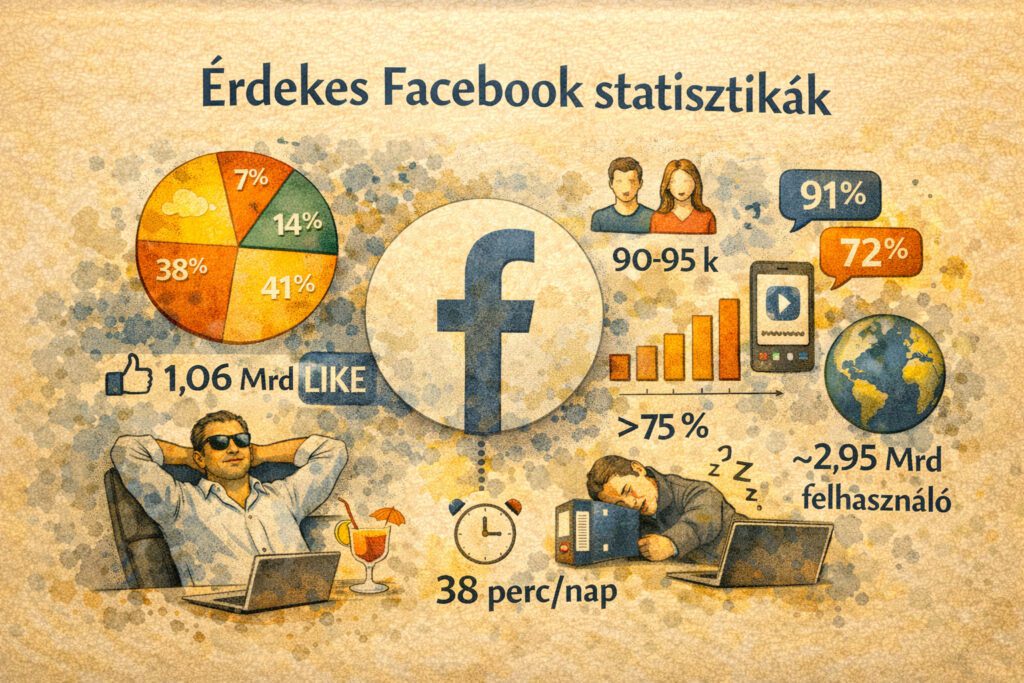 Érdekes Facebook statisztikák