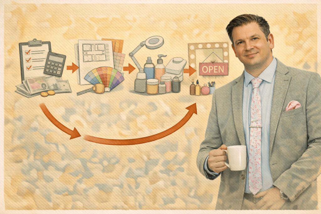 Kozmetika nyitása lépésről lépésre Kozmetika nyitása lépésről lépésre