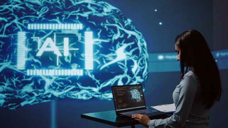 AI és marketingautomatizáció: 2025-ös kutatások és trendek AI specialist reviews data charts, working in tech industry