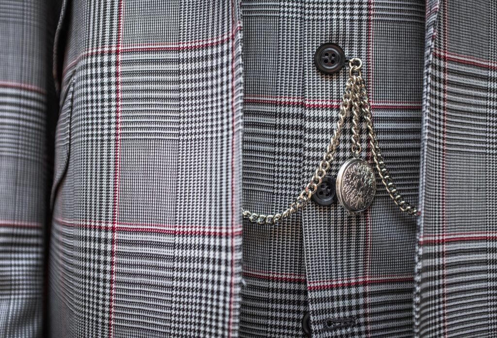 Pocket Watch And Suit Detail