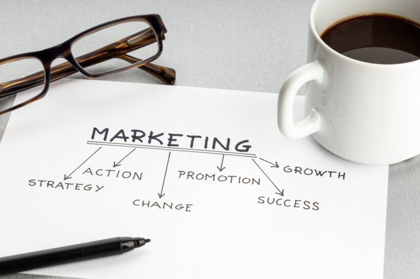 Strategy Marketing concept