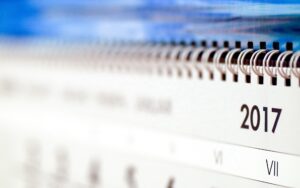 Ezt tanultuk a 2017-es évből üzleti és marketing szempontból Calendar 2017 year