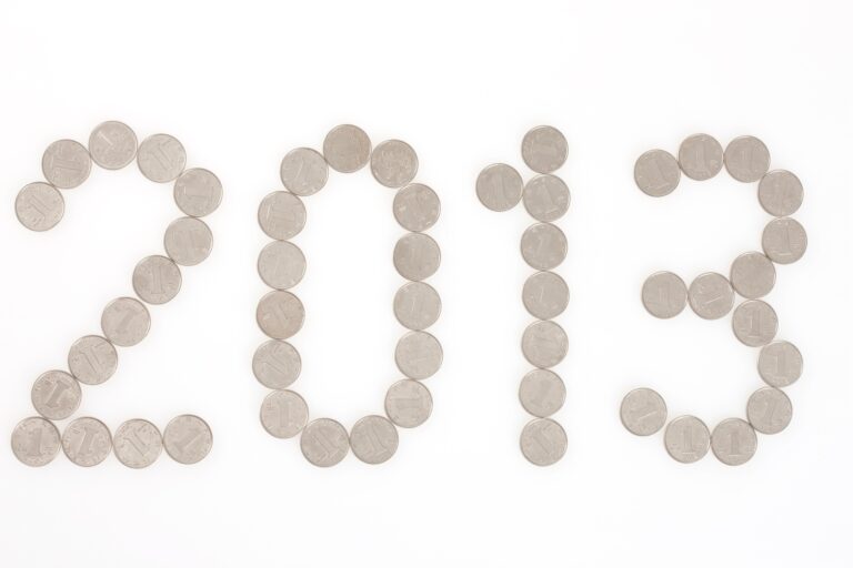 Coins in 2013 shape