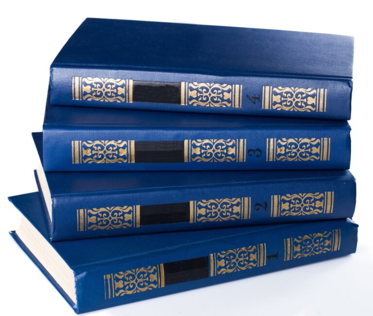 Napoleon Hill öröksége: ezeket tanultuk tőle Books. Stack of old books on white background