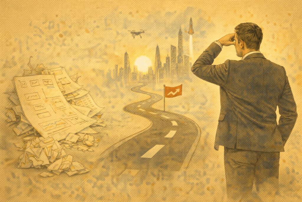 Miért nem üzleti tervet írunk, hanem jövőt tervezünk?