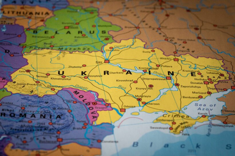 Ukrajna EU-csatlakozásának lehetséges következményei map of ukraine