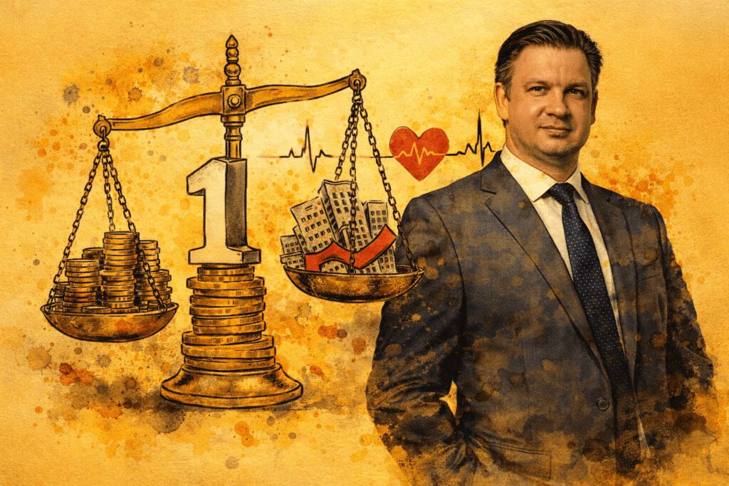 A mérlegfőösszeg súlya a vállalati egészségben