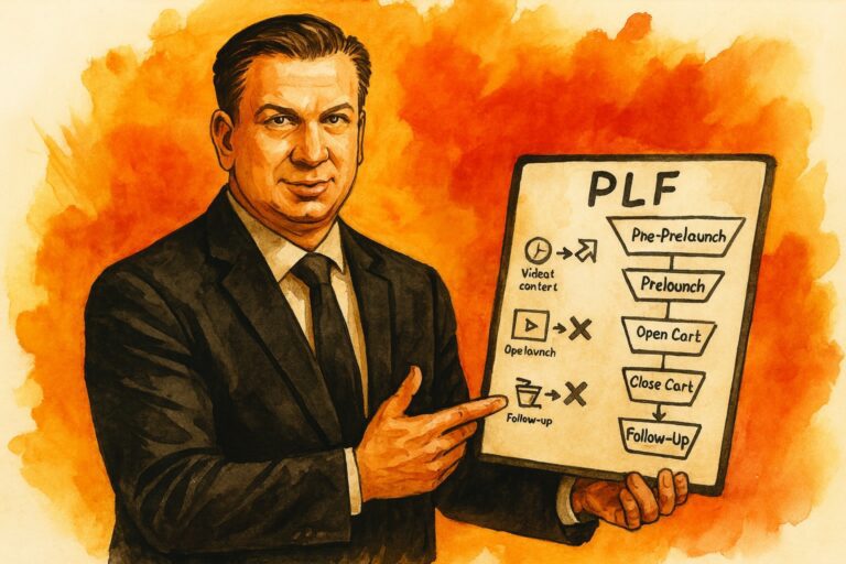 Jeff Walker PLF: a teljes Product Launch Formula funnel