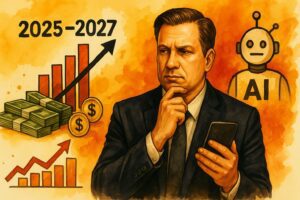 Gazdasági előrejelzés 2025–2027 – mi változik, és hol lesz a pénz? AI × marketing