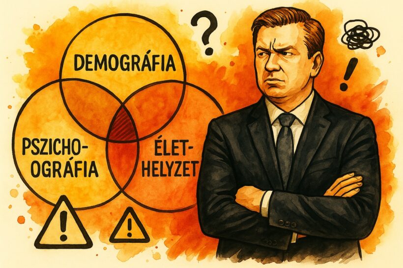 Miért keveredik össze a demográfia, pszichográfia és élethelyzet?