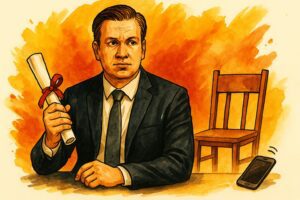 Amikor a papír már megvan, de az ügyfél még sehol