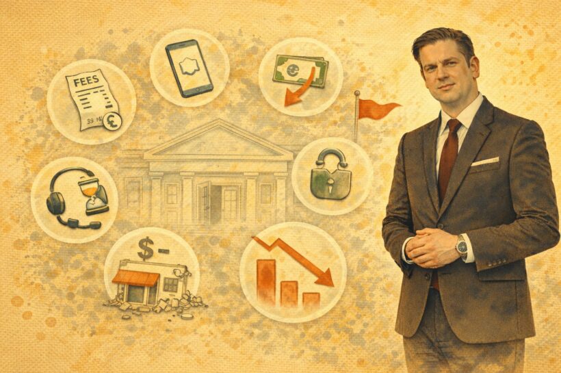 7 jel, hogy rossz banknál vagy (és nem is tudsz róla) 7 jel, hogy rossz banknál vagy (és nem is tudsz róla)