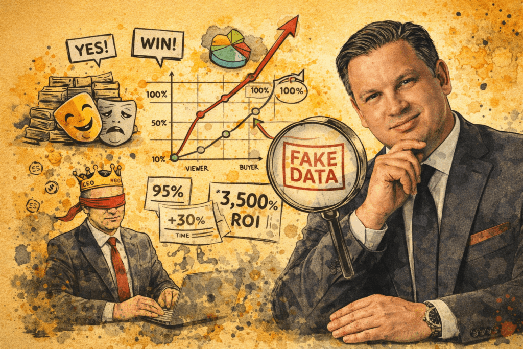 Hogyan hazudnak maguknak a cégvezetők az adatokkal a marketingben?