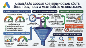 A skálázás Google Ads-ben: Hogyan költs többet úgy, hogy a megtérülés ne romoljon? A skálázás Google Ads-ben: Hogyan költs többet úgy, hogy a megtérülés ne romoljon?