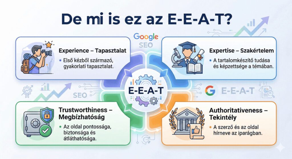 Bizalom a Google szemében – Hogyan építsünk E-E-A-T alapú tartalmat? Bizalom a Google szemében – Hogyan építsünk E-E-A-T alapú tartalmat?