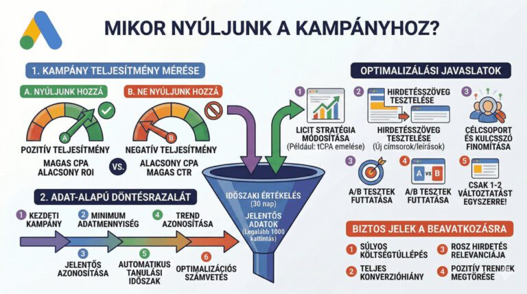 Mikor nyúljunk a Google Ads kampányokhoz?