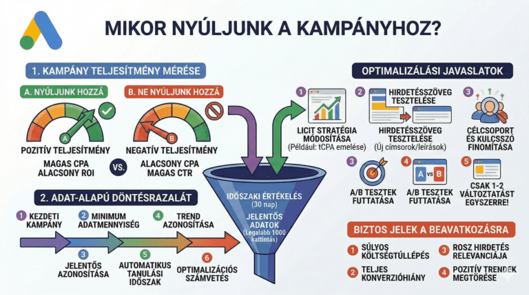 Mikor nyúljunk a Google Ads kampányokhoz?