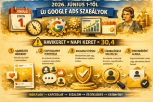 Google Ads 2026: a havi költés a napi költségkeret 30,4-szerese szerint igazodik a hirdetésütemezés mellett
